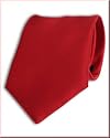 Premium Seidenkrawatte Tutto Rosso Uni Satin rot 2k