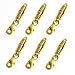 Bluecell Pack of 6 Pcs Gold Color Tone Magnetic Lobster Clasp for Jewelry Necklace Bracelet