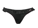Guess Black Retro Swimsuit-bottoms w/Ruffles