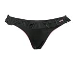 Guess Black Retro Swimsuit-bottoms w/Ruffles
