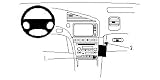 CPH-Brodit Acura TL Brodit ProClip Angled mount 1999 - 2003 Fits USA - #852654