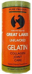 Gelatin-Regular/Unflavored Porcine-Type A - 1 lbs - Powder