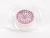Baby Bling Pink and Crystal Pacifier