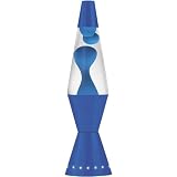 Lava Lite 4203 17-inch/32 oz. Designer Lava Lamp, Blue Wax/Clear Liquid/Blue Base