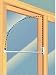 Strybuc 16108C-48 Charley Bar for Sliding Glass Door, 48