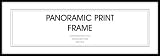 GB Eye Panoramic Art Print Frame, 33 x 95cm, Black