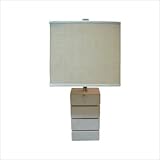 IMAGE OF Natural Stone Lamps Pharoah Table Lamp in Cream