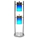 ORE International 3031TB 2-Light Adjustable Table Lamp, Blue