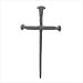 METAL CROSS OF NAILS HANGING WALL HOME DECORATIVE ART
