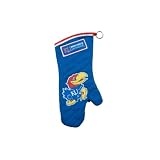Pack of 2 Premium NCAA Apparel Kansas Jayhawks Grilling Mitt Accessories