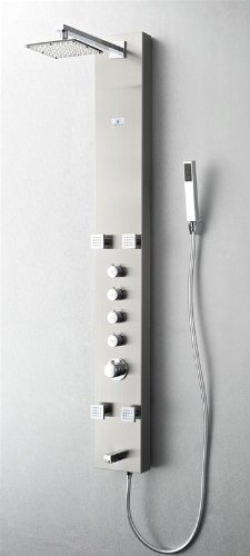 Fresca Pavia Stainless Steel (Silver) Shower Panel