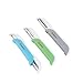 BOGZON SP-QQQ03BE Multipurpose Vegetable Peeler With Double Sided Hand-Protection Sliding Cover, Blue