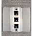 Meyda 97998 Black Tie Affair Fused Glass Sconce