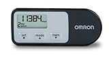 Omron HJ-321 Tri-Axis Pedometer, Black, Pack of 2