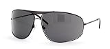 GIORGIO ARMANI G.ARMANI 493 S 006R7 SHINY BLACK  GREY METAL SUNGLASSES by 