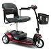 Go Go Elite Traveller Long Range LR 3 Wheel Scooter