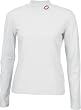 Women`s Chicago Bears White Long Sleeve Mock Turtleneck