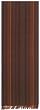 Hand Woven 100% Cotton Colorful Orange and Brown Striped Table Runners 12x72 Inches Set of Two
