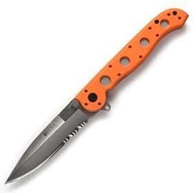 Columbia River Knife and Tool's M16-13ZER EMT Serrated Edge Spear Point Blade Knife by Columbia River