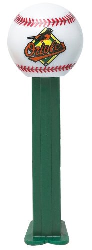Baltimore Orioles  12 Packs of MLB Pez Candy Dispenser