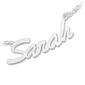 Schmuck-Pur Echt Silber Namenskette mit Wunsch-Namen z.B. Sarah