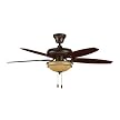 Abel Click-In Ceiling Fan Bronze (52")