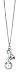 Elements Sterling Silver  Ladies  P3172  Teatime Charm Cluster Pendant  Tea cup  Pocket watch and H