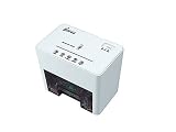OHM 静音タイプ卓上電動シュレッダー 静音タイプ卓上電動シュレッダー SHR268WH