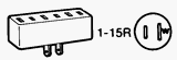 Multi-outlet & Power Strips: Leviton 63W Triple Tap