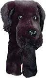 Hybrid Golf Head Cover Daphne's Labrador Retriever Black