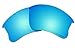BVANQ Polarized Lens Replacement for Oakley Flak Jacket XLJ Sunglasses Ice Blue Coated