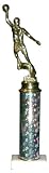 Sporting Goods : 11' Basketball Trophies Female (Light Silver Column)