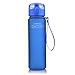 Water Bottle, 18Oz 500ml Sports Water Bottle with Leak Proof Sports Bottle Flip Top Plastic Bottle BPA-Free Water Bottle For Gym, Yoga, Running, Cycling Outdoors Water Bottle