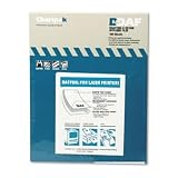 Self Adhesive Laser Drafting Applique Film, 8 1/2x11, 100 Matte Sheets/Box (CHADAFPB8L)