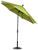 11' Auto-tilt Umbrella Black Macaw
