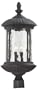 Kenroy Home 3499 Granada Large Post Lantern, Gilded Copper