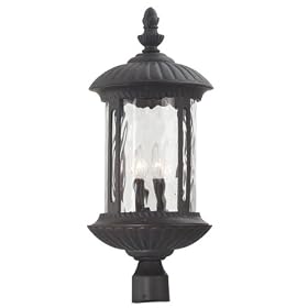 Kenroy Home 3499 Granada Large Post Lantern, Gilded Copper