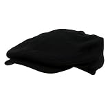 New Wool Blend Ivy Cap-Black W12S63D