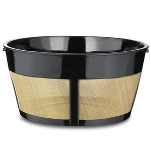 Medelco Inc BF215CB "8-12 Cup" Basket Golden Permanent Coffee Filter