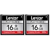 Lexar 16GB, 200x Platinum II High Speed Series, Compact Flash Memory Card - ....