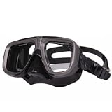31hXebQjqYL. SL160  Dive mask tempered glass lens   Black Silicone