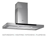 Neff Box Design Chimney Hood 60cm Stainless Steel Series 2
