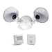 Floodlight Motion Sensor w/Remote Alarm - White
