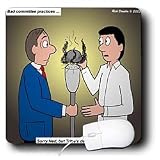 Rich Diesslins Funny General - Editorial Cartoons - Bad Committee Practices - Survivor - Mouse Pads