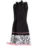 Jessie Steele Patterned Rubber Gloves - Zebra