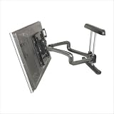 PDR Series: Dual Swing Out Arm Plasma Wall Mount Style: PDR-2364, Color: Silver