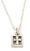 14k Yellow Gold Boxed Cross Pendant by Bob Siemon, 18