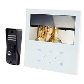 Ex-Pro� 7" Complete Colour, Intercom, Unlock, Door entry phone system with infrared night vision. Touch Pad