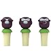 A di Alessi Banana Boys, Set of 3 Caps (ASG95 SET)