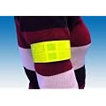 Neongelbes Reflektorband mit Klettverschluss / Ideal f�r Jogger, Radfahrer, Kinder und mehr, F-40046